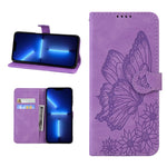 Custodia portafoglio in pelle con slot carte per iPhone 13 Pro Ma