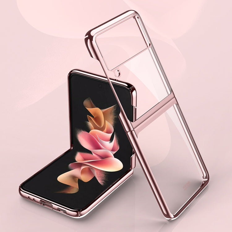 Custodia protettiva antiurto per PC con placcatura Symphony, For Samsung Galaxy Z Flip3 5G