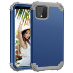 PC 3 in 1 antiurto + custodia protettiva in silicone, For Google Pixel 4