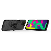 Custodia protettiva antiurto per PC + TPU con supporto per anello magnetico, For Samsung Galaxy F22 4G, For Xiaomi Mi Mix 4