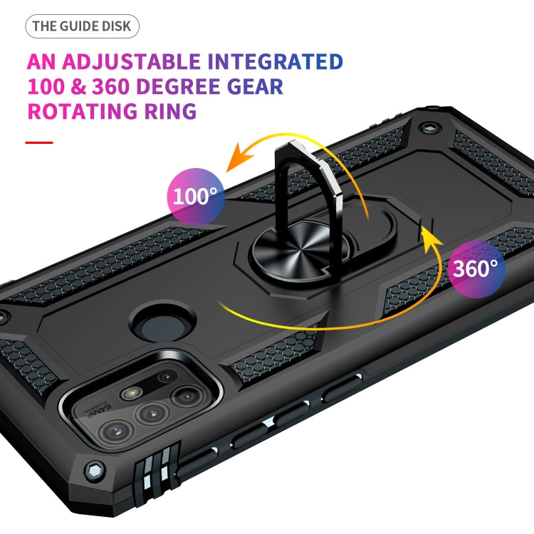 Custodia protettiva antiurto in TPU + PC con supporto girevole a 360 gradi, For Motorola Moto G30 / G10, For Google Pixel 5A 5G