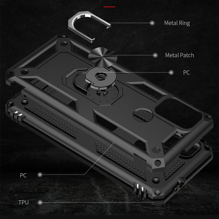Custodia protettiva antiurto in TPU + PC con supporto girevole a 360 gradi, For Motorola Moto G30 / G10, For Google Pixel 5A 5G
