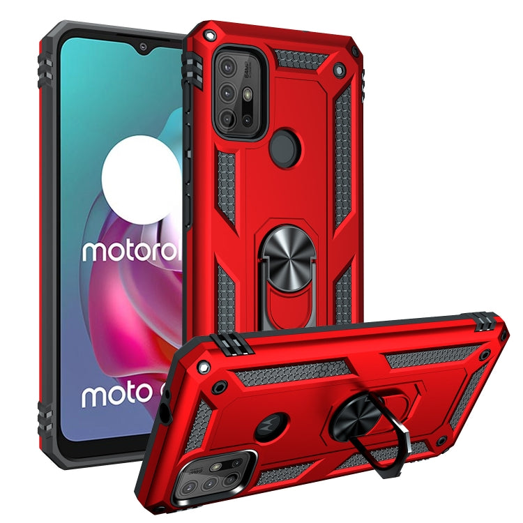 Custodia protettiva antiurto in TPU + PC con supporto girevole a 360 gradi, For Motorola Moto G30 / G10, For Google Pixel 5A 5G