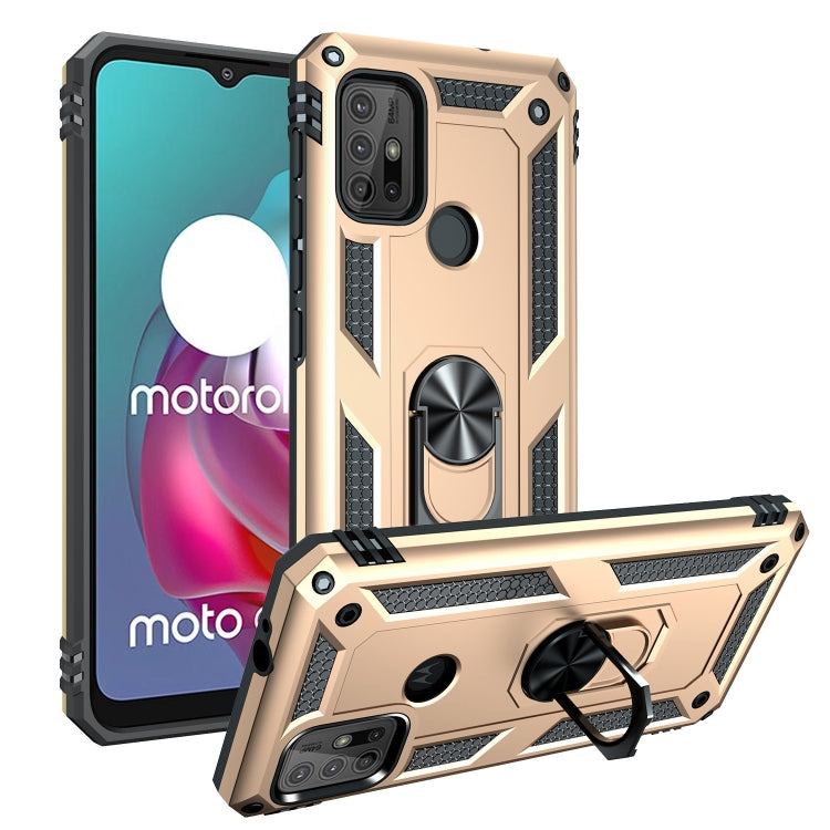 Custodia protettiva antiurto in TPU + PC con supporto girevole a 360 gradi, For Motorola Moto G30 / G10, For Google Pixel 5A 5G