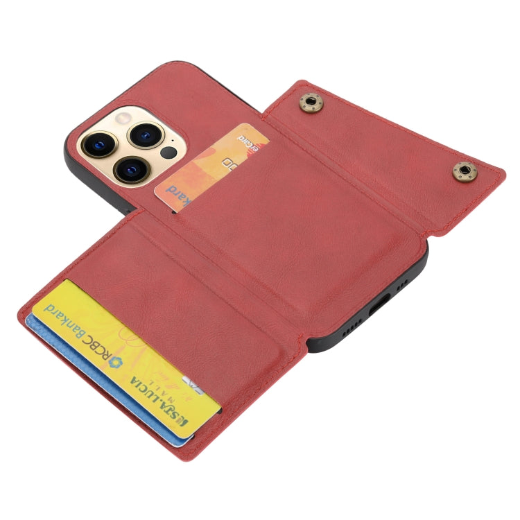 Custodia portafoglio magnetica in PU e TPU per iPhone 13