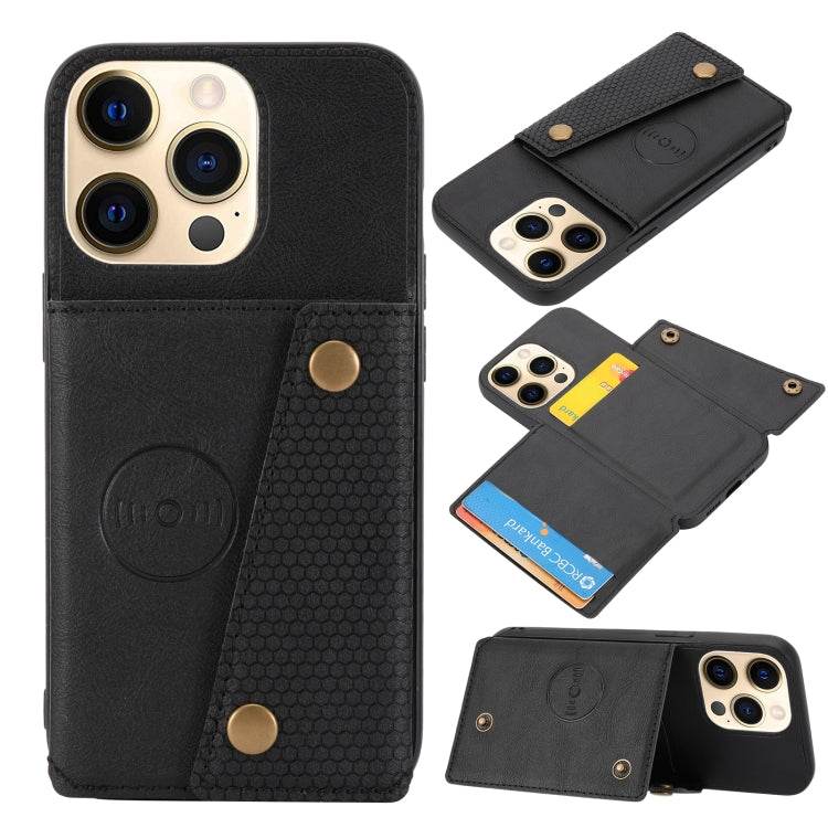 Custodia portafoglio magnetica in PU e TPU per iPhone 13