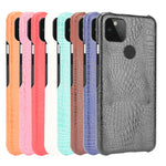Custodia PC + PU antiurto in coccodrillo, For Google Pixel 5a 5G, For Samsung Galaxy Z Flip3 5G, For Samsung Galaxy Z Fold3 5G
