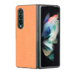 Custodia PC + PU antiurto in coccodrillo, For Google Pixel 5a 5G, For Samsung Galaxy Z Flip3 5G, For Samsung Galaxy Z Fold3 5G