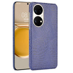 Custodia PC + PU antiurto in coccodrillo, For Huawei P50