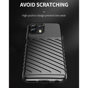 Custodia morbida protettiva in TPU antiurto Thunderbolt, For Motorola Moto Edge 20 Lite / Edge 20 Fusion, For Motorola Moto Edge 20 Pro / S Pro, For Motorola Moto Edge 2021, For Xiaomi Redmi 10