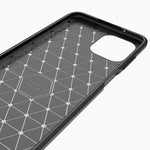 Custodia in TPU in fibra di carbonio con trama spazzolata, For Motorola Moto Edge 20 Lite, For Motorola Moto Edge 20 Pro, For Motorola Moto Edge 20