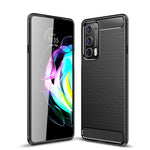 Custodia in TPU in fibra di carbonio con trama spazzolata, For Motorola Moto Edge 20 Lite, For Motorola Moto Edge 20 Pro, For Motorola Moto Edge 20