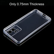 Custodia protettiva morbida in TPU trasparente ultrasottile da 0,75 mm, For Honor Magic3 Pro, For vivo iQOO 8, For Xiaomi Mi Mix 4, For Honor Play 5T Pro