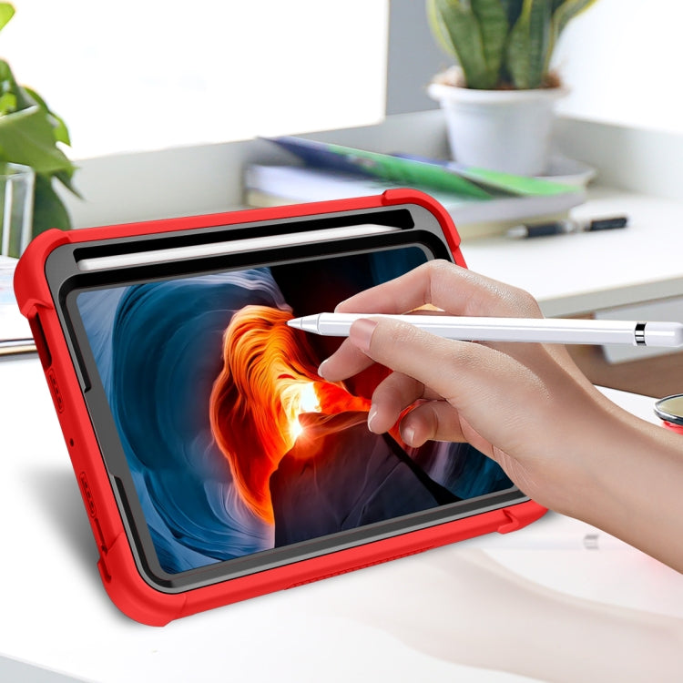 Custodia protettiva in silicone e PC per iPad mini 2024