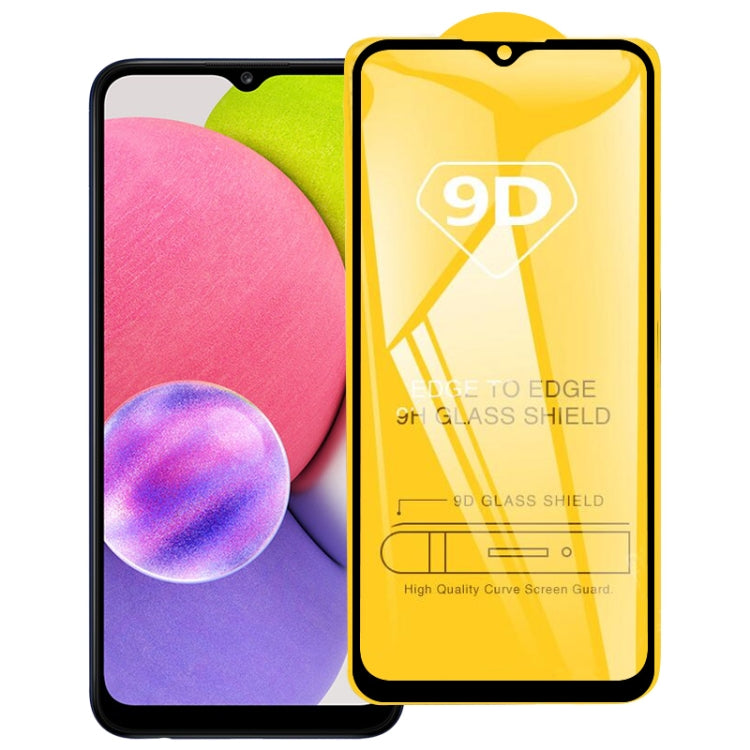 Pellicola in vetro temperato 9D per smartphone compatibili