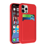 Custodia TPU con slot carte per iPhone 13 Pro