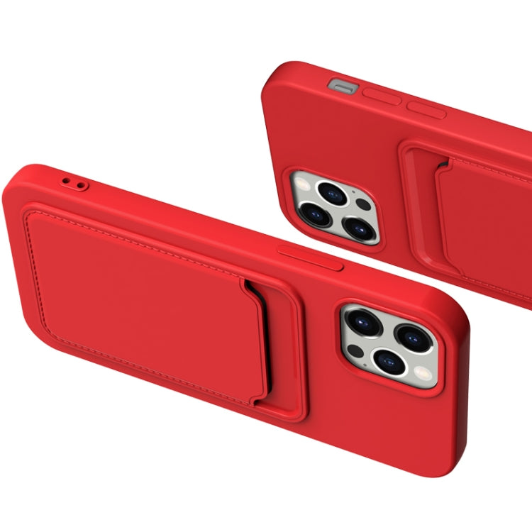 Custodia TPU con slot carte per iPhone 13 Pro
