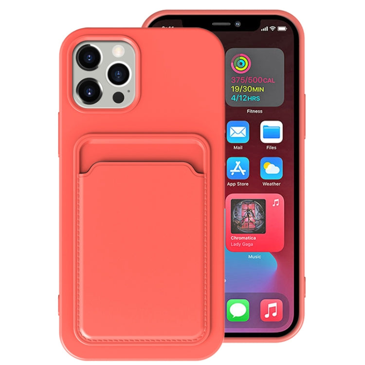 Custodia TPU con slot carte per iPhone 13 Pro