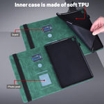 Custodia portafoglio in pelle flip per Xiaomi Pad 5 Pro