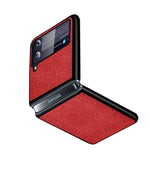 Sea Sand Cloth Texture Custodia protettiva antiurto per PC + TPU, For Samsung Galaxy Z Flip3 5G