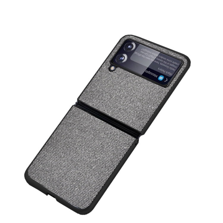 Sea Sand Cloth Texture Custodia protettiva antiurto per PC + TPU, For Samsung Galaxy Z Flip3 5G