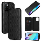 Custodia portafoglio flip in TPU e pelle per Xiaomi Redmi 10