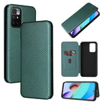 Custodia portafoglio flip in TPU e pelle per Xiaomi Redmi 10
