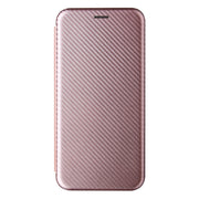 Struttura in fibra di carbonio Flip orizzontale magnetico Custodia in pelle TPU + PC + PU con slot per schede, For Xiaomi Mix 4