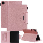 Custodia portafoglio in pelle glitterata per iPad Pro 12.9