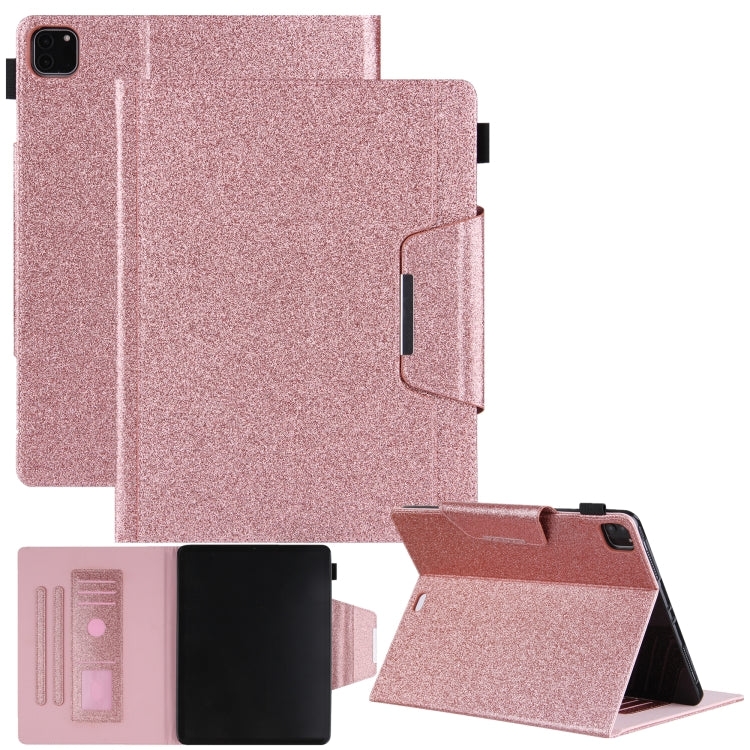 Custodia portafoglio in pelle glitterata per iPad Pro 12.9