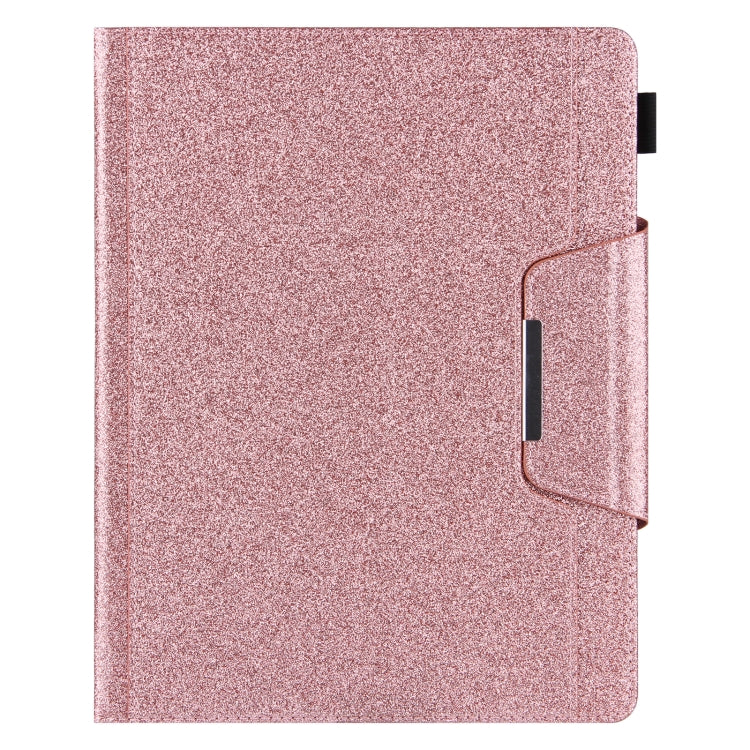 Custodia portafoglio in pelle glitterata per iPad Pro 12.9