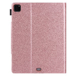 Custodia portafoglio in pelle glitterata per iPad Pro 12.9