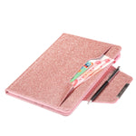 Custodia portafoglio in pelle glitterata per iPad Pro 12.9
