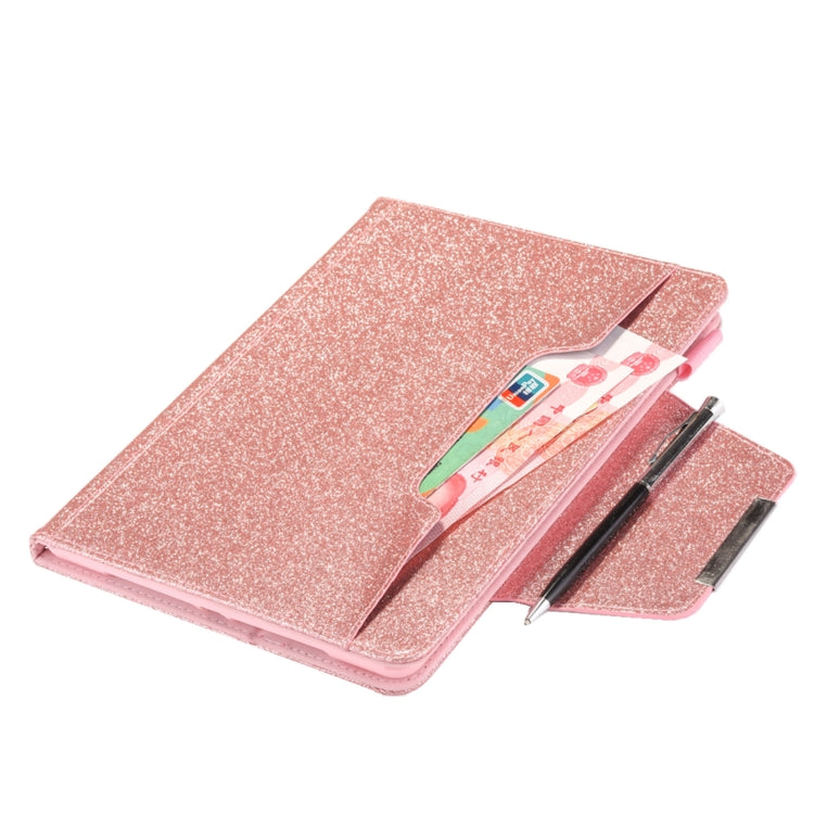 Custodia portafoglio in pelle glitterata per iPad Pro 12.9
