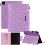 Custodia portafoglio in pelle glitterata per iPad Pro 12.9