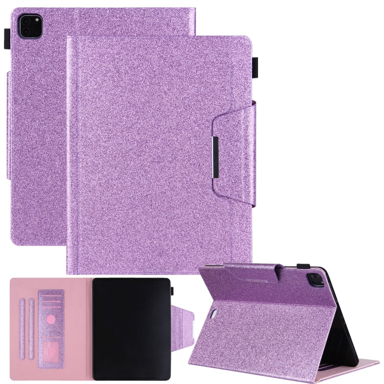 Custodia portafoglio in pelle glitterata per iPad Pro 12.9