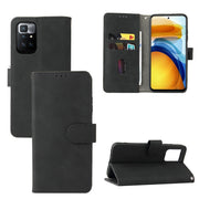 Tinta unita Skin Feel Fibbia magnetica Flip orizzontale Custodia in pelle PU con struttura in vitello con supporto e slot per schede e portafoglio, For Xiaomi Redmi 10, For Xiaomi Mix 4, For Xiaomi Poco F3 GT / Redmi K40 Gaming