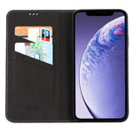Custodia portafoglio in pelle con slot carte per iPhone
