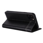 Custodia portafoglio in pelle con slot carte per iPhone