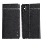 Custodia portafoglio in pelle con slot carte per iPhone