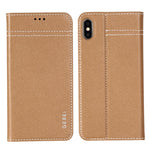 Custodia portafoglio in pelle con slot carte per iPhone