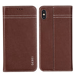 Custodia portafoglio in pelle con slot carte per iPhone