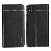 Custodia in pelle per iPhone XS Max e Galaxy Note 10