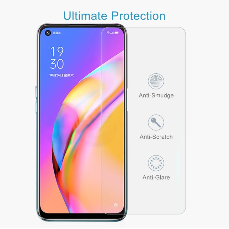 Pellicola in vetro temperato 9H 2.5D da 0,26 mm, For OPPO A93 5G / A93s 5G (1 PC)