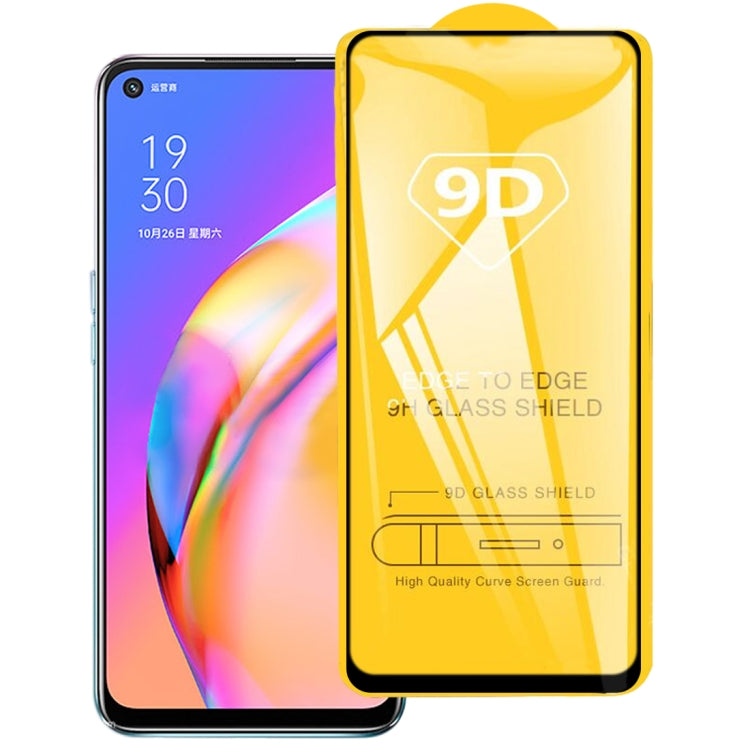 Pellicola in vetro temperato a schermo intero con colla intera 9D, For OPPO A93 5G / A93s 5G (1 PC)