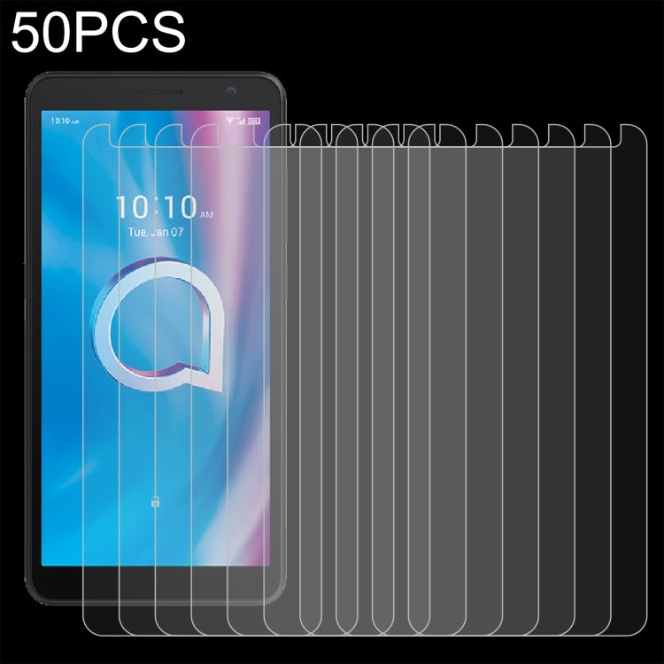 50 pellicole in vetro temperato da 0,26 mm 9H 2,5D, For Alcatel 1 2021 (50 PCS), For Lenovo Legion Duel 2 (50 PCS), For Lenovo K13 Note (50 PCS), For Alcatel 1B 2020 (50 PCS), For Alcatel 1L 2021 (50 PCS), For Lenovo K13 (50 PCS)                       ...
