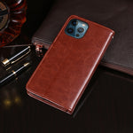 Custodia portafoglio in pelle PU per iPhone 13 mini