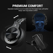 Auricolare stereo Bluetooth senza fili montato sulla testa, A70 Black, A70 Black Red, A70 Brown, A70 Black Gold