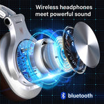 Auricolare stereo Bluetooth senza fili montato sulla testa, A70 Black, A70 Black Red, A70 Brown, A70 Black Gold