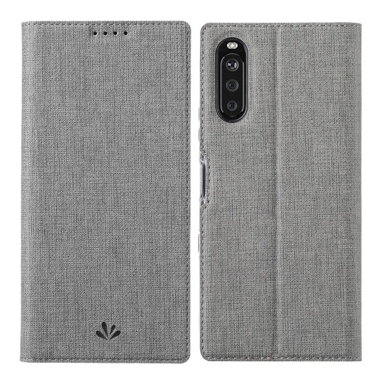Custodia portafoglio in pelle TPU con slot carte per Xperia 10 II